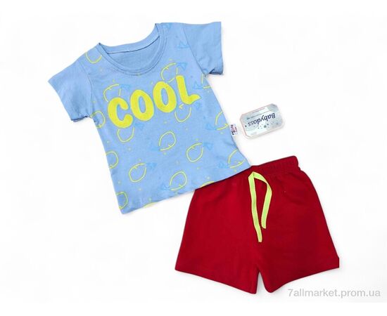 Костюм дитячий Літо 5613 блакитний (4 шт. р.сітка9-18) "Kids-modnik" недорого оптом від прямого постачальника Костюм дитячий Літо 5613 блакитний (4 шт. р.сітка9-18) "Kids-modnik" недорого оптом від прямого постачальника