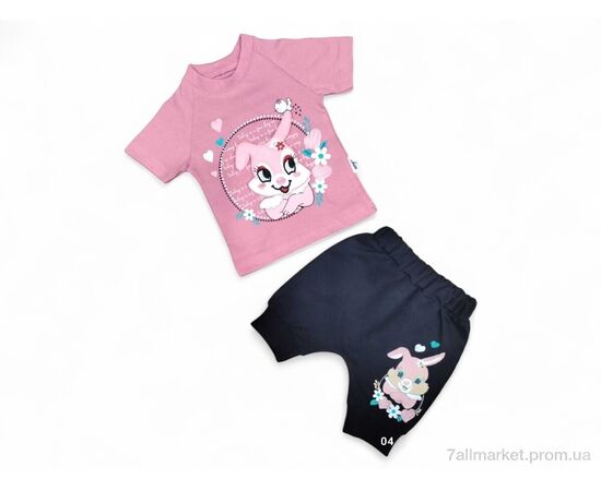 Костюм дитячий Літо 58301 т.пудра (4 шт. р.сітка9-18) "Kids-modnik" недорого оптом від прямого постачальника Костюм дитячий Літо 58301 т.пудра (4 шт. р.сітка9-18) "Kids-modnik" недорого оптом від прямого постачальника