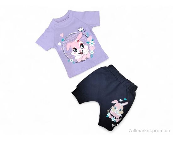 Костюм дитячий Літо 58301 бузковий (4 шт. р.сітка9-18) "Kids-modnik" недорого оптом від прямого постачальника Костюм дитячий Літо 58301 бузковий (4 шт. р.сітка9-18) "Kids-modnik" недорого оптом від прямого постачальника