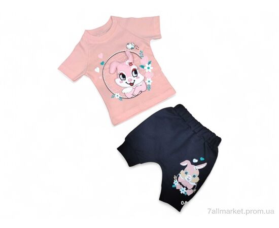 Костюм дитячий Літо 58301 пудра (4 шт. р.сітка9-18) "Kids-modnik" недорого оптом від прямого постачальника Костюм дитячий Літо 58301 пудра (4 шт. р.сітка9-18) "Kids-modnik" недорого оптом від прямого постачальника