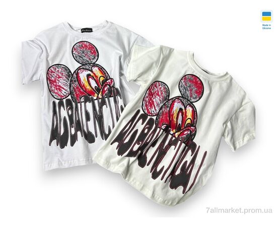 Футболка детская Лето 013-1 білий (104р) (1 шт. р.сетка One size) "Mimicoo" недорого оптом от прямого поставщика Фотография Футболка детская Лето 013-1 білий (104р) (1 шт. р.сетка One size) "Mimicoo" недорого оптом от прямого поставщика