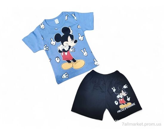 Костюм детский Лето 7187 синій (5 шт. р.сетка 4-8) "Kids-modnik" недорого оптом от прямого поставщика Фотография Костюм детский Лето 7187 синій (5 шт. р.сетка 4-8) "Kids-modnik" недорого оптом от прямого поставщика