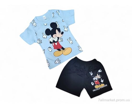 Костюм детский Лето 7187 блакитний (5 шт. р.сетка 4-8) "Kids-modnik" недорого оптом от прямого поставщика Фотография Костюм детский Лето 7187 блакитний (5 шт. р.сетка 4-8) "Kids-modnik" недорого оптом от прямого поставщика