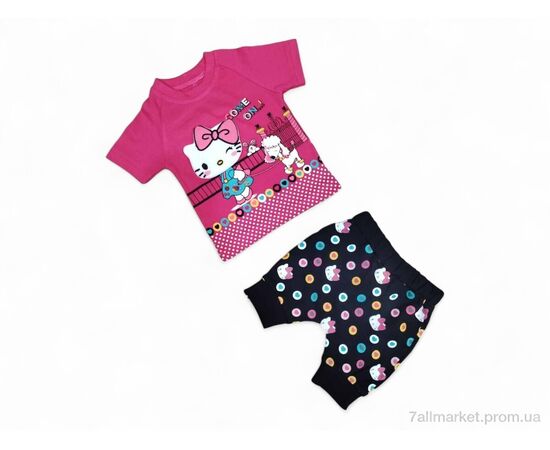 Костюм детский Лето 58306 малиновий (4 шт. р.сетка 6-18) "Kids-modnik" недорого оптом от прямого поставщика Фотография Костюм детский Лето 58306 малиновий (4 шт. р.сетка 6-18) "Kids-modnik" недорого оптом от прямого поставщика