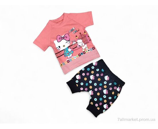 Костюм детский Лето 58306 кораловий (4 шт. р.сетка 6-18) "Kids-modnik" недорого оптом от прямого поставщика Фотография Костюм детский Лето 58306 кораловий (4 шт. р.сетка 6-18) "Kids-modnik" недорого оптом от прямого поставщика