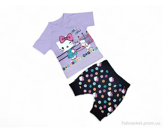 Костюм детский Лето 58306 бузковий (4 шт. р.сетка 6-18) "Kids-modnik" недорого оптом от прямого поставщика Фотография Костюм детский Лето 58306 бузковий (4 шт. р.сетка 6-18) "Kids-modnik" недорого оптом от прямого поставщика