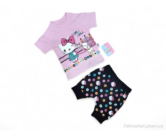 Костюм детский Лето 58306 св.рожевий (4 шт. р.сетка 6-18) "Kids-modnik" недорого оптом от прямого поставщика Фотография Костюм детский Лето 58306 св.рожевий (4 шт. р.сетка 6-18) "Kids-modnik" недорого оптом от прямого поставщика