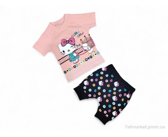 Костюм детский Лето 58306 пудра (4 шт. р.сетка 6-18) "Kids-modnik" недорого оптом от прямого поставщика Фотография Костюм детский Лето 58306 пудра (4 шт. р.сетка 6-18) "Kids-modnik" недорого оптом от прямого поставщика