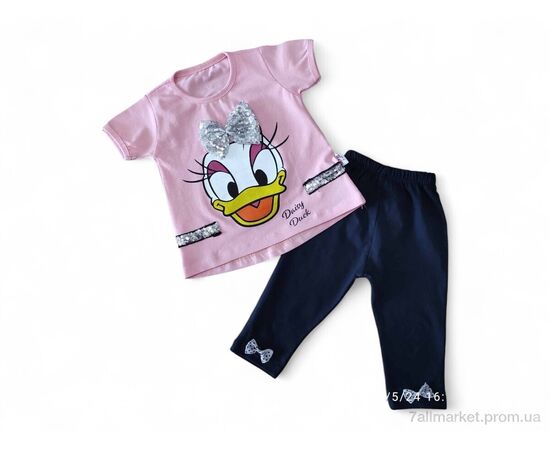 Костюм детский Лето 5526 св.рожевий (4 шт. р.сетка 6-18) "Kids-modnik" недорого оптом от прямого поставщика Фотография Костюм детский Лето 5526 св.рожевий (4 шт. р.сетка 6-18) "Kids-modnik" недорого оптом от прямого поставщика