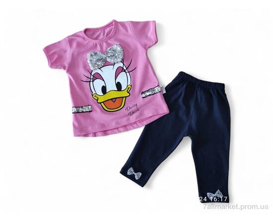 Костюм детский Лето 5526 рожевий (4 шт. р.сетка 6-18) "Kids-modnik" недорого оптом от прямого поставщика Фотография Костюм детский Лето 5526 рожевий (4 шт. р.сетка 6-18) "Kids-modnik" недорого оптом от прямого поставщика