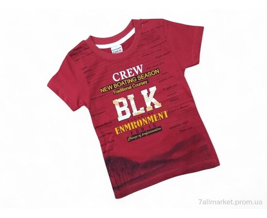 Футболка детская Лето 712 бордовий (4 шт. р.сетка 1-4) "Kids-modnik" недорого оптом от прямого поставщика Фотография Футболка детская Лето 712 бордовий (4 шт. р.сетка 1-4) "Kids-modnik" недорого оптом от прямого поставщика