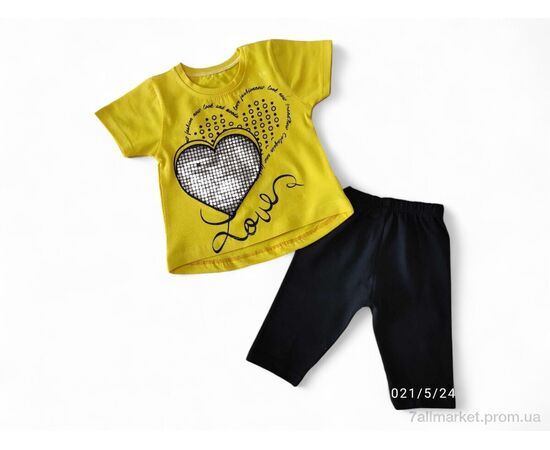 Костюм детский Лето 5440 жовтий (4 шт. р.сетка 6-18) "Kids-modnik" недорого оптом от прямого поставщика Фотография Костюм детский Лето 5440 жовтий (4 шт. р.сетка 6-18) "Kids-modnik" недорого оптом от прямого поставщика