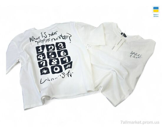 Футболка дитяча Літо 035 білий (122р) (1 шт. р.сіткаOne size) "Mimicoo" недорого оптом від прямого постачальника Футболка дитяча Літо 035 білий (122р) (1 шт. р.сіткаOne size) "Mimicoo" недорого оптом від прямого постачальника