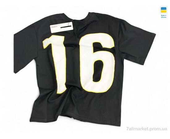 Футболка дитяча Літо 046 чорний (134р) (1 шт. р.сіткаOne size) "Mimicoo" недорого оптом від прямого постачальника, зображення 2 Футболка дитяча Літо 046 чорний (134р) (1 шт. р.сіткаOne size) "Mimicoo" недорого оптом від прямого постачальника, зображення 2