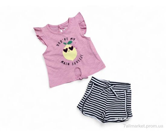 Костюм детский Лето 866 рожевий (4 шт. р.сетка 6-18) "Kids-modnik" недорого оптом от прямого поставщика Фотография Костюм детский Лето 866 рожевий (4 шт. р.сетка 6-18) "Kids-modnik" недорого оптом от прямого поставщика