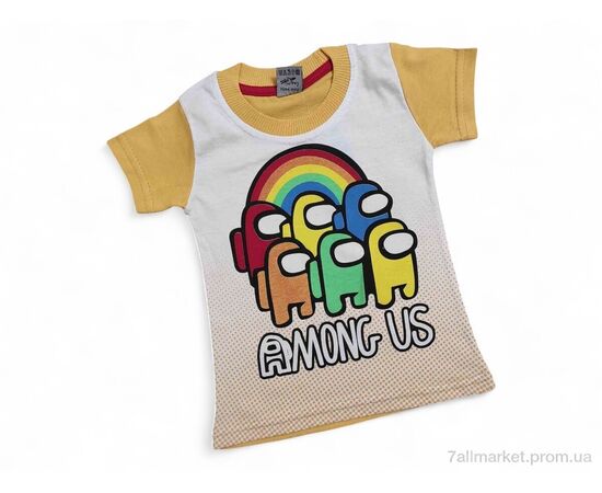 Футболка детская Лето 4537-1 жовтий (4 шт. р.сетка 13-16) "Kids-modnik" недорого оптом от прямого поставщика Фотография Футболка детская Лето 4537-1 жовтий (4 шт. р.сетка 13-16) "Kids-modnik" недорого оптом от прямого поставщика