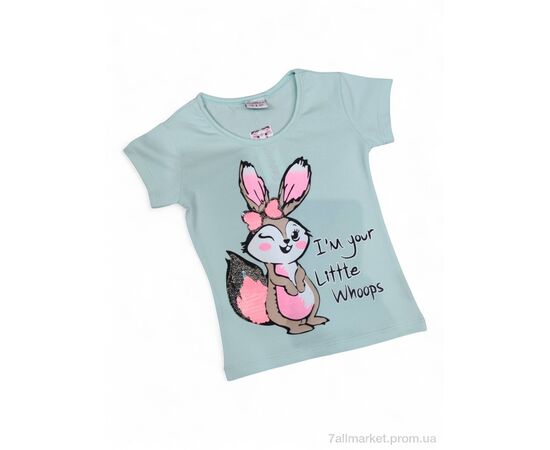 Футболка детская Лето 4094 м'ятний (4 шт. р.сетка 1-4) "Kids-modnik" недорого оптом от прямого поставщика Фотография Футболка детская Лето 4094 м'ятний (4 шт. р.сетка 1-4) "Kids-modnik" недорого оптом от прямого поставщика