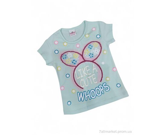 Футболка дитяча Літо 4084 м'ятний (4 шт. р.сітка1-4) "Kids-modnik" недорого оптом від прямого постачальника Футболка дитяча Літо 4084 м'ятний (4 шт. р.сітка1-4) "Kids-modnik" недорого оптом від прямого постачальника