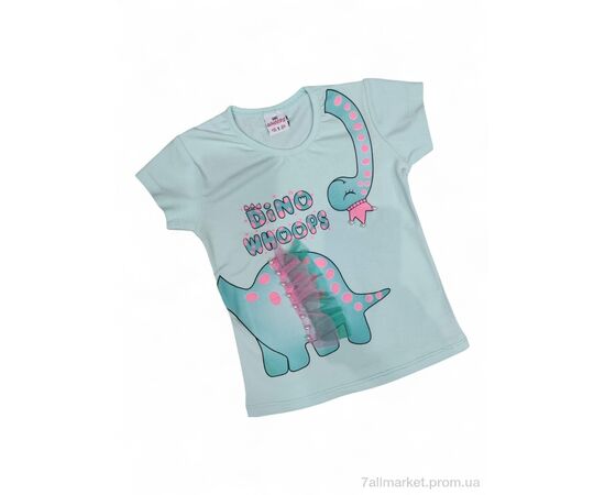 Футболка детская Лето 4099 м'ятний (4 шт. р.сетка 1-4) "Kids-modnik" недорого оптом от прямого поставщика Фотография Футболка детская Лето 4099 м'ятний (4 шт. р.сетка 1-4) "Kids-modnik" недорого оптом от прямого поставщика