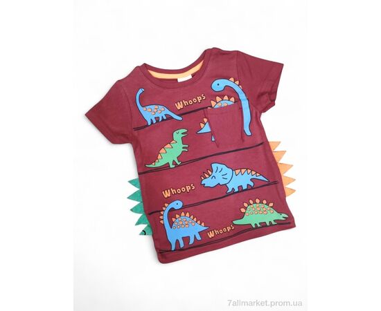 Футболка детская Лето 5090 бордовий (4 шт. р.сетка 1-4) "Kids-modnik" недорого оптом от прямого поставщика Фотография Футболка детская Лето 5090 бордовий (4 шт. р.сетка 1-4) "Kids-modnik" недорого оптом от прямого поставщика