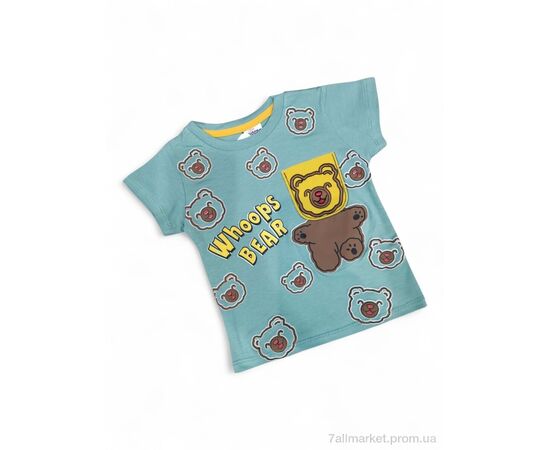 Футболка дитяча Літо 5080 фісташковий (4 шт. р.сітка1-4) "Kids-modnik" недорого оптом від прямого постачальника Футболка дитяча Літо 5080 фісташковий (4 шт. р.сітка1-4) "Kids-modnik" недорого оптом від прямого постачальника