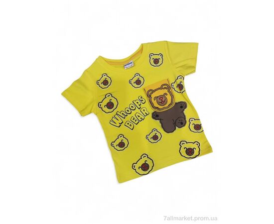 Футболка дитяча Літо 5080 жовтий (4 шт. р.сітка1-4) "Kids-modnik" недорого оптом від прямого постачальника Футболка дитяча Літо 5080 жовтий (4 шт. р.сітка1-4) "Kids-modnik" недорого оптом від прямого постачальника
