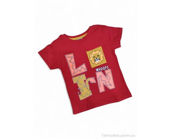 Футболка детская Лето 5103 червоний (4 шт. р.сетка 1-4) "Kids-modnik" недорого оптом от прямого поставщика Фотография Футболка детская Лето 5103 червоний (4 шт. р.сетка 1-4) "Kids-modnik" недорого оптом от прямого поставщика