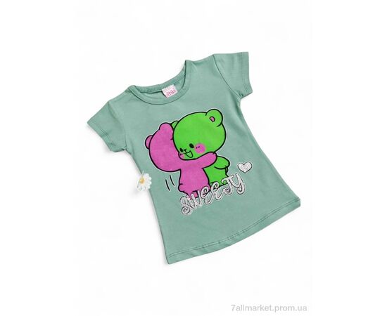 Футболка детская Лето 11029-2 фісташковий (4 шт. р.сетка 1-4) "Kids-modnik" недорого оптом от прямого поставщика Фотография Футболка детская Лето 11029-2 фісташковий (4 шт. р.сетка 1-4) "Kids-modnik" недорого оптом от прямого поставщика