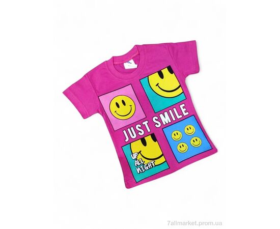 Футболка дитяча Літо 0117 малиновий (4 шт. р.сітка1-4) "Kids-modnik" недорого оптом від прямого постачальника Футболка дитяча Літо 0117 малиновий (4 шт. р.сітка1-4) "Kids-modnik" недорого оптом від прямого постачальника
