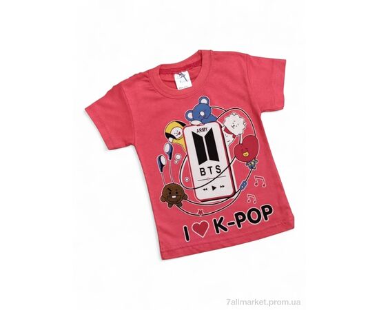 Футболка детская Лето 117 кораловий (4 шт. р.сетка 1-4) "Kids-modnik" недорого оптом от прямого поставщика Фотография Футболка детская Лето 117 кораловий (4 шт. р.сетка 1-4) "Kids-modnik" недорого оптом от прямого поставщика