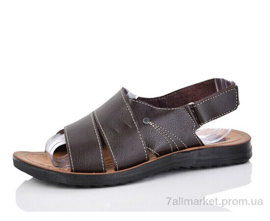 Босоніжки чоловічі Літо 0006-6 коричневий (6 пар р.40-44) "DeMur" недорого оптом від прямого постачальника Босоніжки чоловічі Літо 0006-6 коричневий (6 пар р.40-44) "DeMur" недорого оптом від прямого постачальника