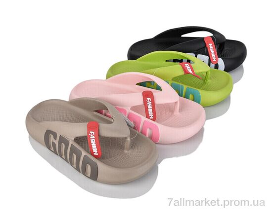 В'єтнамки жіночі Літо Вьетнамки Ж 525 mix (6 пар р.36-41) "Progress" недорого оптом від прямого постачальника В'єтнамки жіночі Літо Вьетнамки Ж 525 mix (6 пар р.36-41) "Progress" недорого оптом від прямого постачальника