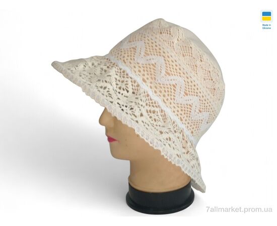 Капелюх жіночий Літо 0017 мереживо (5 шт. р.сітка56-62) "Mabi" недорого оптом від прямого постачальника Капелюх жіночий Літо 0017 мереживо (5 шт. р.сітка56-62) "Mabi" недорого оптом від прямого постачальника