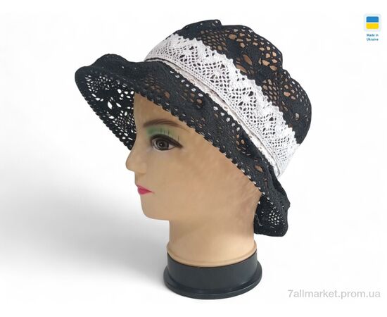 Капелюх жіночий Літо 0019 мереживо (5 шт. р.сітка56-62) "Mabi" недорого оптом від прямого постачальника Капелюх жіночий Літо 0019 мереживо (5 шт. р.сітка56-62) "Mabi" недорого оптом від прямого постачальника