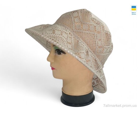 Капелюх жіночий Літо 0020 мереживо (5 шт. р.сітка56-62) "Mabi" недорого оптом від прямого постачальника Капелюх жіночий Літо 0020 мереживо (5 шт. р.сітка56-62) "Mabi" недорого оптом від прямого постачальника