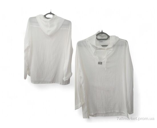 Батник жіночий Літо 0200 білий (6 шт. р.сіткаS-3XL) "Mabi" недорого оптом від прямого постачальника Батник жіночий Літо 0200 білий (6 шт. р.сіткаS-3XL) "Mabi" недорого оптом від прямого постачальника