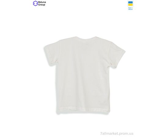 Футболка детская Лето CL001-4 white (4 шт. р.сетка 104-122) "Reluna Group" недорого оптом от прямого поставщика, изображение 2 Фотография Футболка детская Лето CL001-4 white (4 шт. р.сетка 104-122) "Reluna Group" недорого оптом от прямого поставщика, изображение 2