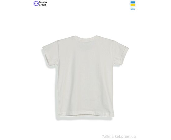 Футболка детская Лето CL001-7 white (4 шт. р.сетка 104-122) "Reluna Group" недорого оптом от прямого поставщика, изображение 2 Фотография Футболка детская Лето CL001-7 white (4 шт. р.сетка 104-122) "Reluna Group" недорого оптом от прямого поставщика, изображение 2