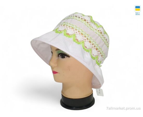 Капелюх жіночий Літо 0255 білий (3 шт. р.сітка56-62) "Mabi" недорого оптом від прямого постачальника Капелюх жіночий Літо 0255 білий (3 шт. р.сітка56-62) "Mabi" недорого оптом від прямого постачальника