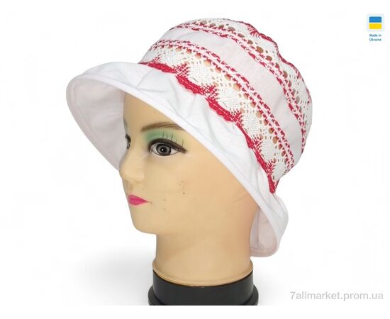 Капелюх жіночий Літо 0257 білий (3 шт. р.сітка56-62) "Mabi" недорого оптом від прямого постачальника Капелюх жіночий Літо 0257 білий (3 шт. р.сітка56-62) "Mabi" недорого оптом від прямого постачальника