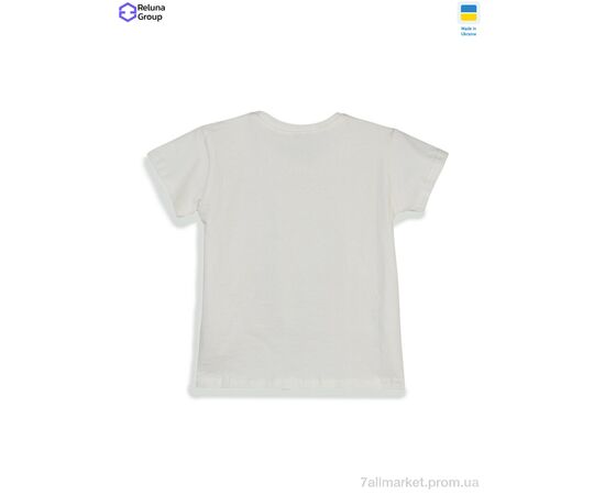 Футболка дитяча Літо CL005-3 l.beige (4 шт. р.сітка104-122) "Reluna Group" недорого оптом від прямого постачальника, зображення 2