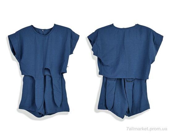 Костюм детский Лето 002-1 blue (5 шт. р.сетка 128-152) "Steysi" недорого оптом от прямого поставщика, изображение 3 Фотография Костюм детский Лето 002-1 blue (5 шт. р.сетка 128-152) "Steysi" недорого оптом от прямого поставщика, изображение 3