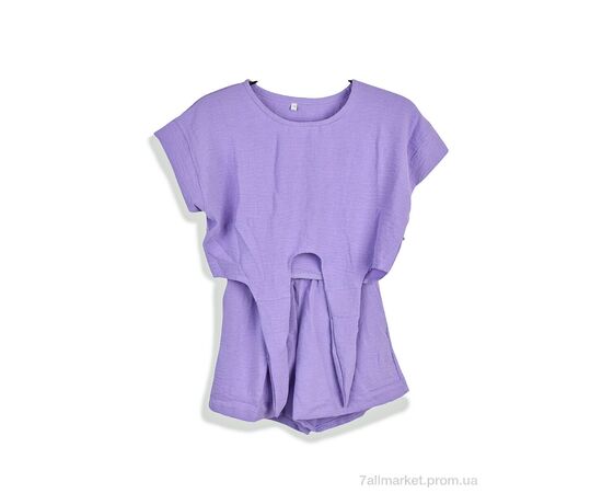 Костюм детский Лето 002-2 violet (5 шт. р.сетка 128-152) "Steysi" недорого оптом от прямого поставщика Фотография Костюм детский Лето 002-2 violet (5 шт. р.сетка 128-152) "Steysi" недорого оптом от прямого поставщика