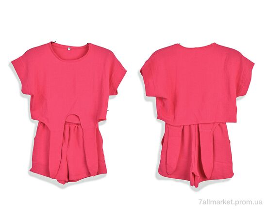 Костюм детский Лето 002-3 pink (5 шт. р.сетка 128-152) "Steysi" недорого оптом от прямого поставщика, изображение 3 Фотография Костюм детский Лето 002-3 pink (5 шт. р.сетка 128-152) "Steysi" недорого оптом от прямого поставщика, изображение 3