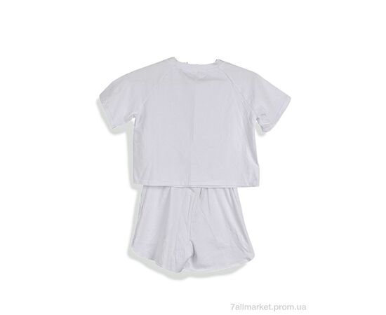 Костюм детский Лето 004-1 white (4 шт. р.сетка 134-152) "Steysi" недорого оптом от прямого поставщика, изображение 2 Фотография Костюм детский Лето 004-1 white (4 шт. р.сетка 134-152) "Steysi" недорого оптом от прямого поставщика, изображение 2