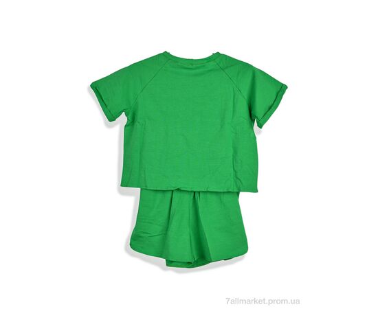 Костюм детский Лето 004-2 green (4 шт. р.сетка 134-152) "Steysi" недорого оптом от прямого поставщика, изображение 2 Фотография Костюм детский Лето 004-2 green (4 шт. р.сетка 134-152) "Steysi" недорого оптом от прямого поставщика, изображение 2