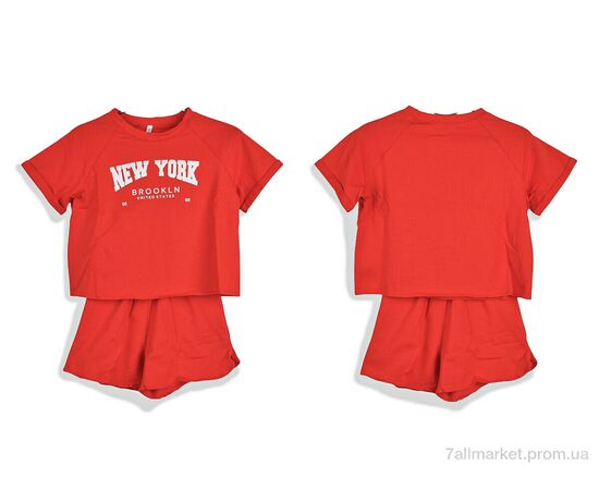 Костюм дитячий Літо 004-3 red (4 шт. р.сітка134-152) "Steysi" недорого оптом від прямого постачальника, зображення 3 Костюм дитячий Літо 004-3 red (4 шт. р.сітка134-152) "Steysi" недорого оптом від прямого постачальника, зображення 3