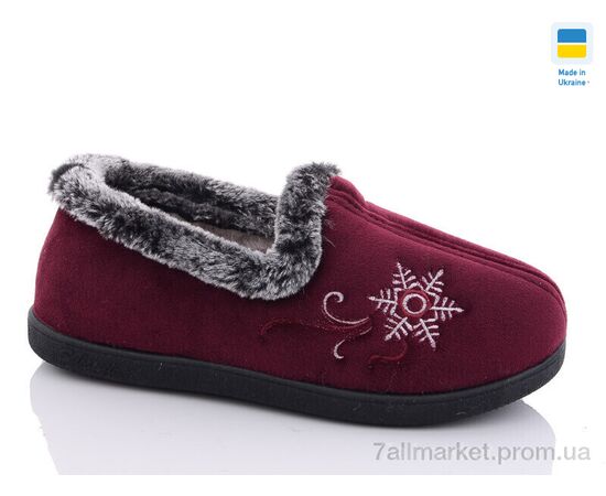 Тапки жіночі для будинку Зима 2202 бордо old (6 пар р.37-42) "Крок" недорого оптом від прямого постачальника Тапки жіночі для будинку Зима 2202 бордо old (6 пар р.37-42) "Крок" недорого оптом від прямого постачальника
