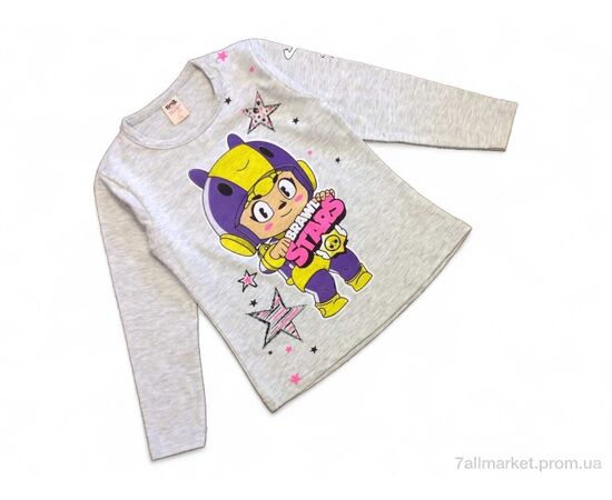 Батник дитячий Весна/осінь 4104 св.сірий (4 шт. р.сітка5-8) "Kids-modnik" недорого оптом від прямого постачальника Батник дитячий Весна/осінь 4104 св.сірий (4 шт. р.сітка5-8) "Kids-modnik" недорого оптом від прямого постачальника