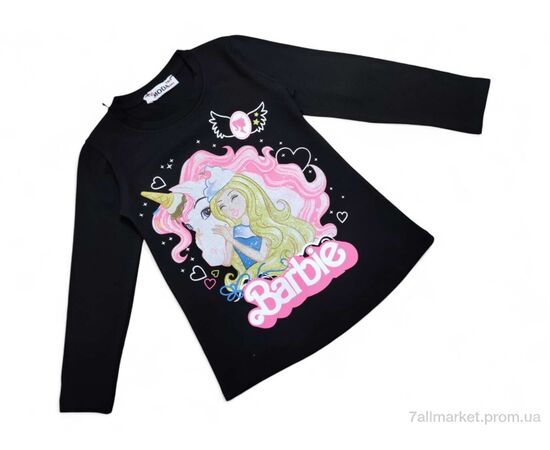Батник дитячий Весна/осінь 7400 чорний Barbie (4 шт. р.сітка5-8) "Kids-modnik" недорого оптом від прямого постачальника Батник дитячий Весна/осінь 7400 чорний Barbie (4 шт. р.сітка5-8) "Kids-modnik" недорого оптом від прямого постачальника